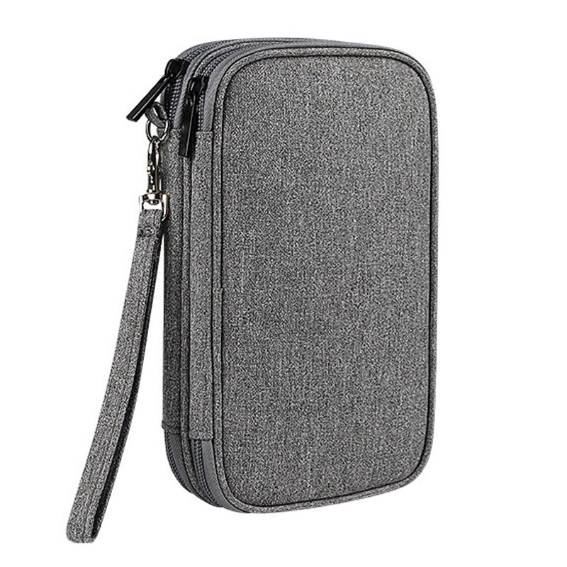 Digital accessory storage bag with multiple layers