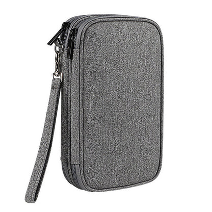 Digital accessory storage bag with multiple layers