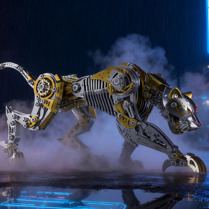 【Cooperative brand】Leopard Metal Model Kit