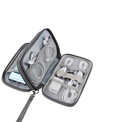 Digital accessory storage bag with multiple layers