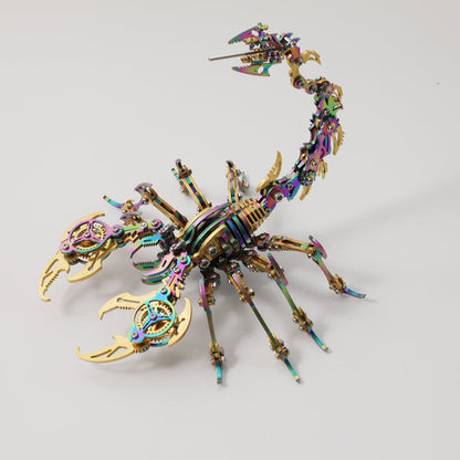 3D Mechanical scorpion Stainless Steel Assembly Kit