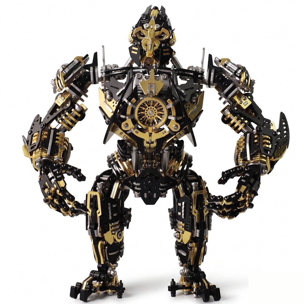 Mechanical Gorilla 3D Metal Model Kit DIY Articulated Puzzle for Adults and Kids