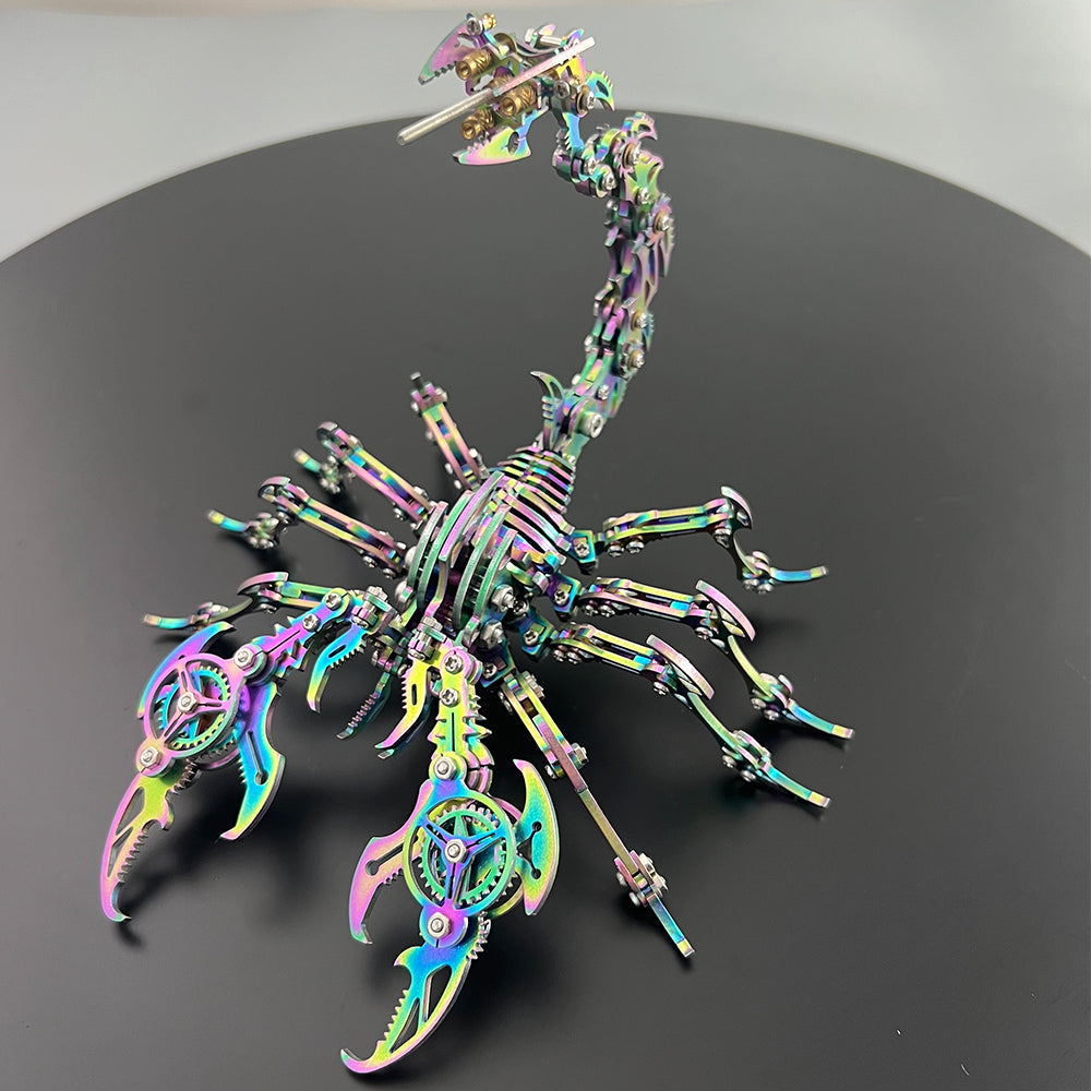 3D Mechanical scorpion Stainless Steel Assembly Kit