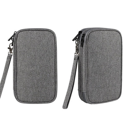 Digital accessory storage bag with multiple layers