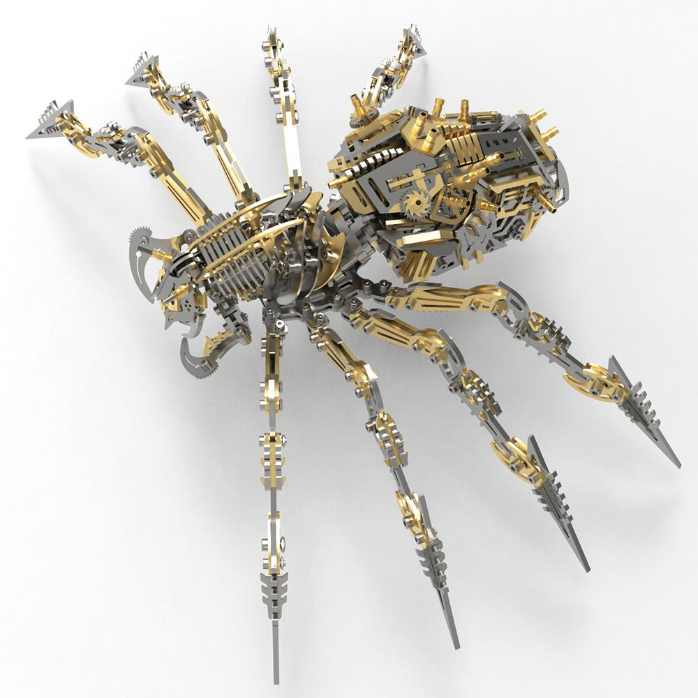 Fccgear 3D metal  Mechanical Skeleton Spider Model Kit