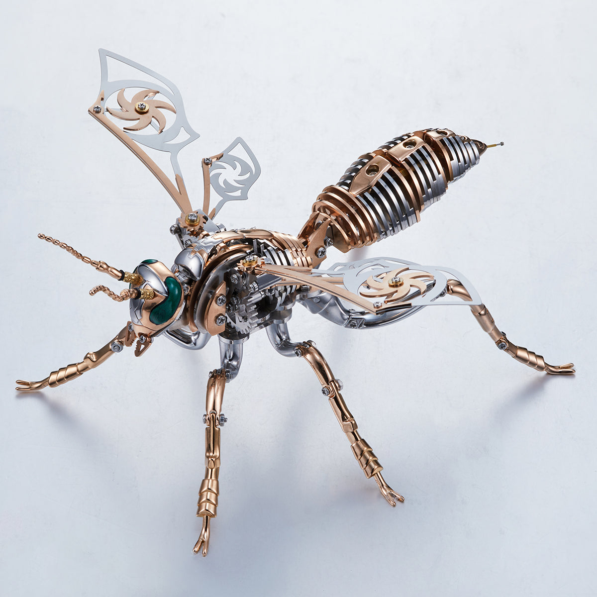 【Flash sale】3D Mechanical Wasp Stainless Steel Assembly Kit（Ship from USA,AU,）3-5days delivery.
