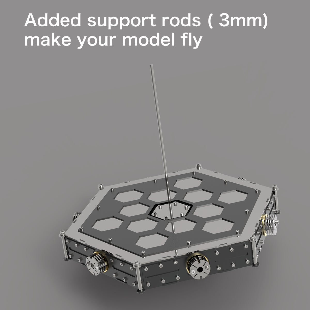 Model display stand assembly kit