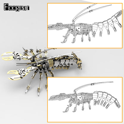 FCCGEAR 3D metal mechanical lobster