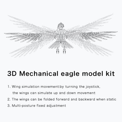 FCCGEAR 3D metal mechanical eagle model kit