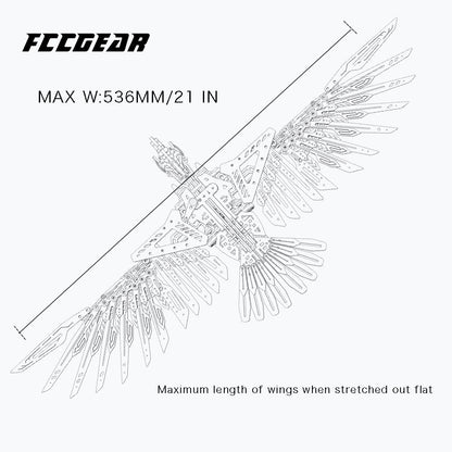 FCCGEAR 3D metal mechanical eagle model kit