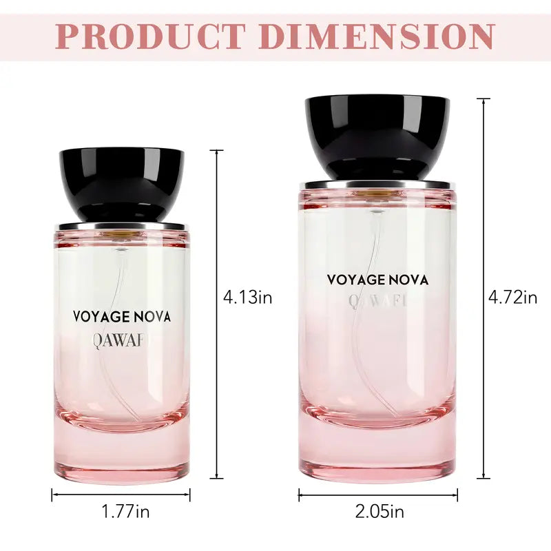 Voyage Nova | Luxury Rose Fruity Floral Perfume