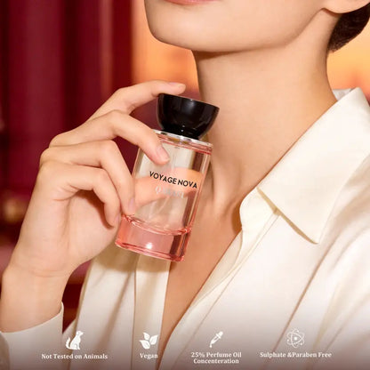 Voyage Nova | Luxury Rose Fruity Floral Perfume