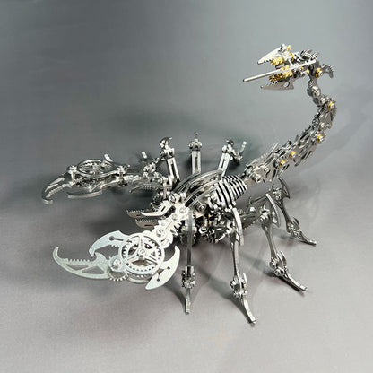 3D Mechanical scorpion Stainless Steel Assembly Kit