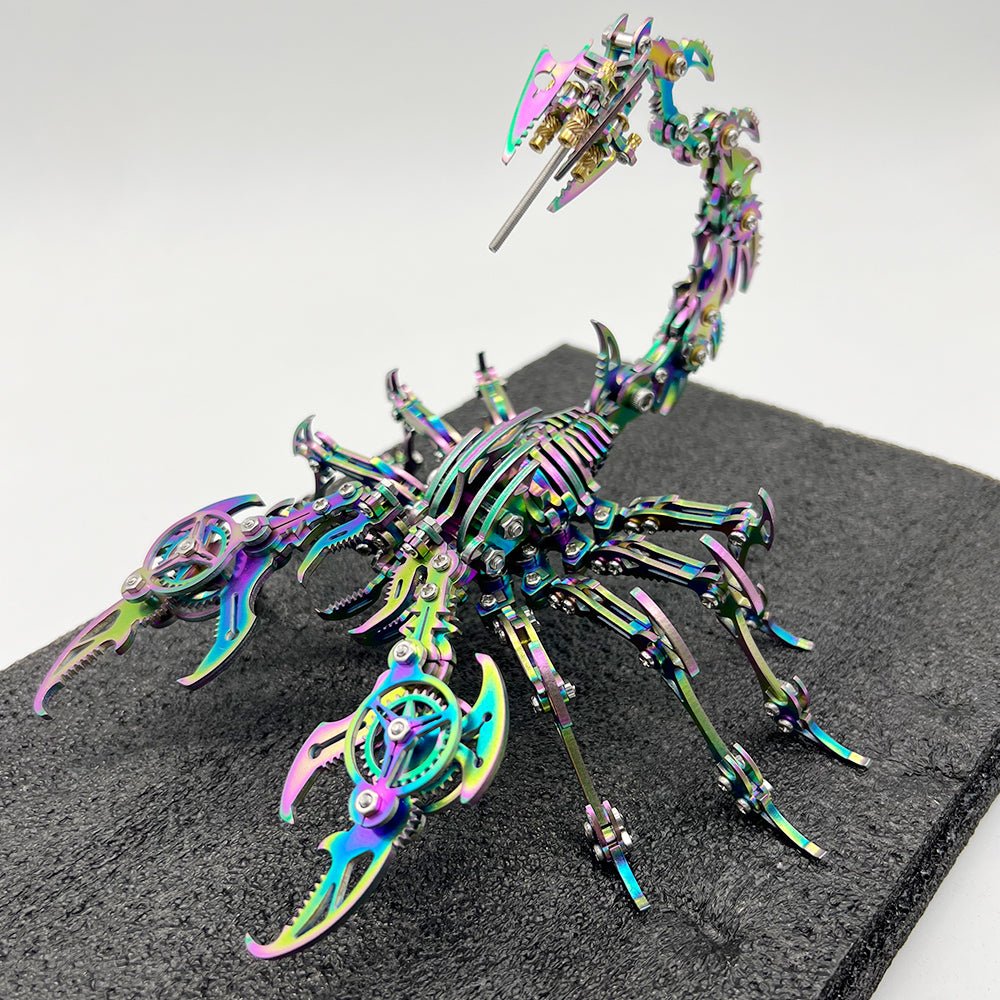 3D Mechanical scorpion Stainless Steel Assembly Kit