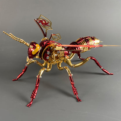 【Flash sale】3D Mechanical Wasp Stainless Steel Assembly Kit（Ship from USA,AU,）3-5days delivery.