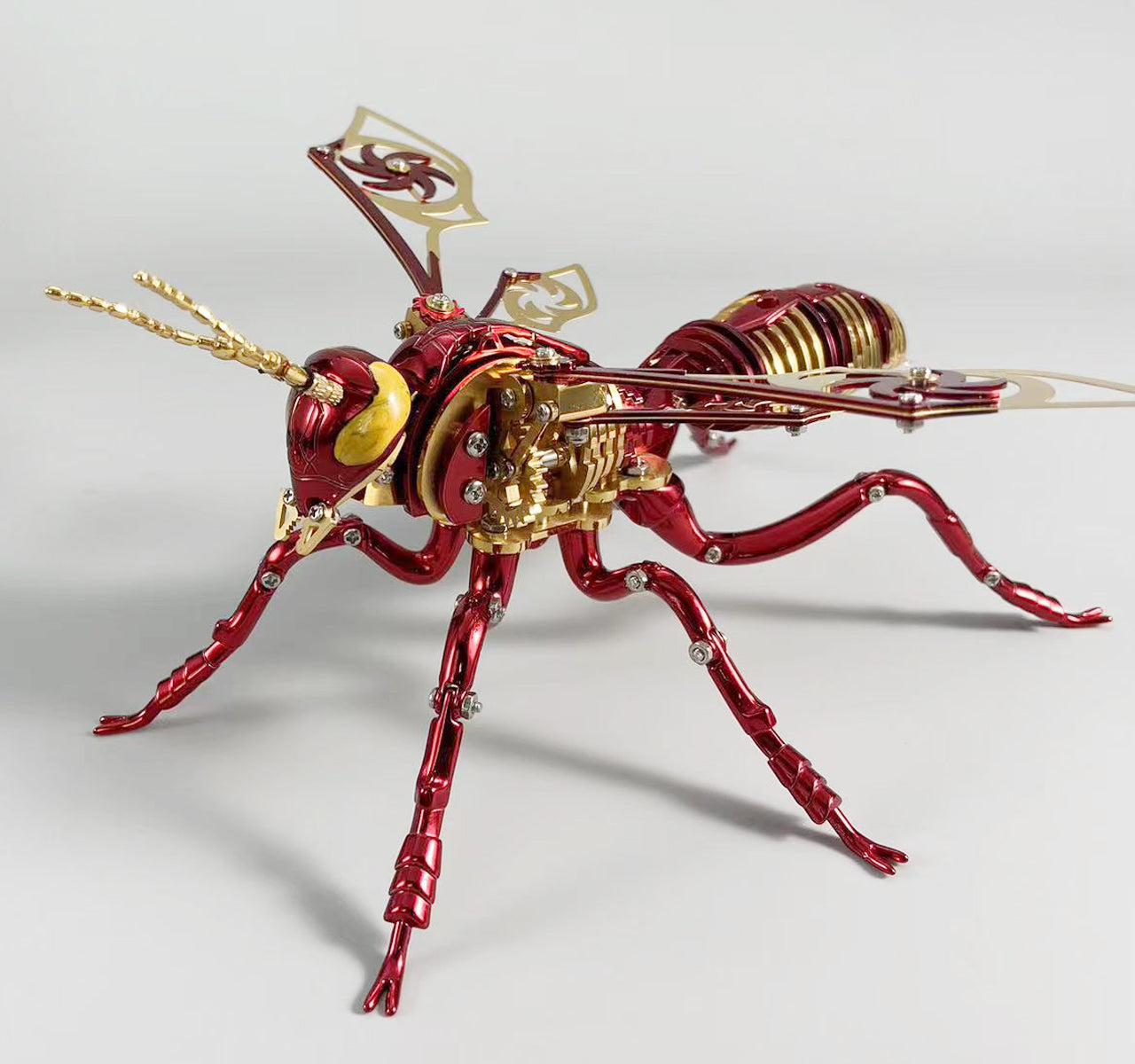 【Flash sale】3D Mechanical Wasp Stainless Steel Assembly Kit（Ship from USA,AU,）3-5days delivery.