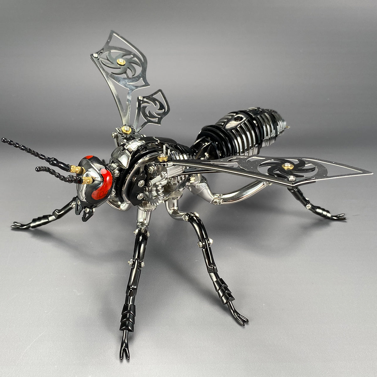 【Flash sale】3D Mechanical Wasp Stainless Steel Assembly Kit（Ship from USA,AU,）3-5days delivery.