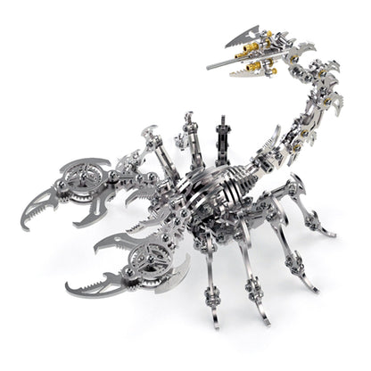 3D Mechanical scorpion Stainless Steel Assembly Kit