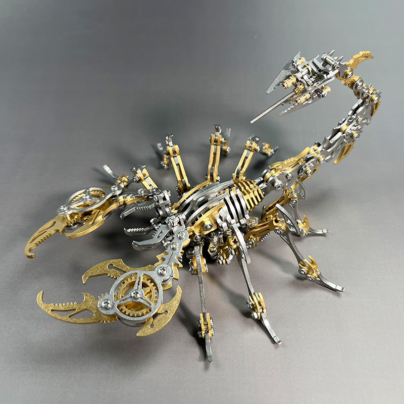 3D Mechanical scorpion Stainless Steel Assembly Kit