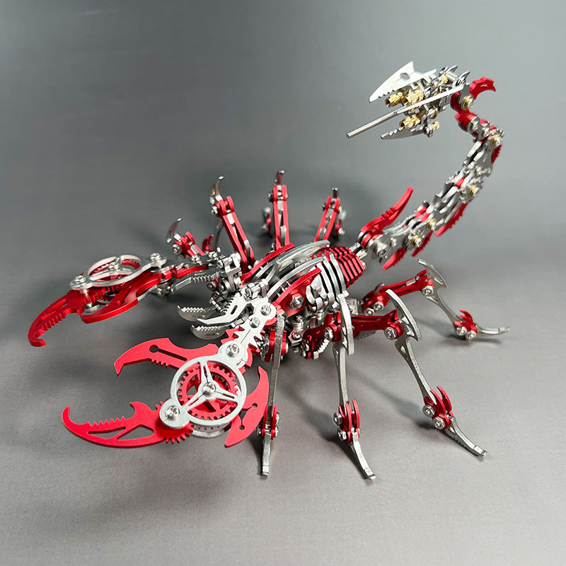 3D Mechanical scorpion Stainless Steel Assembly Kit