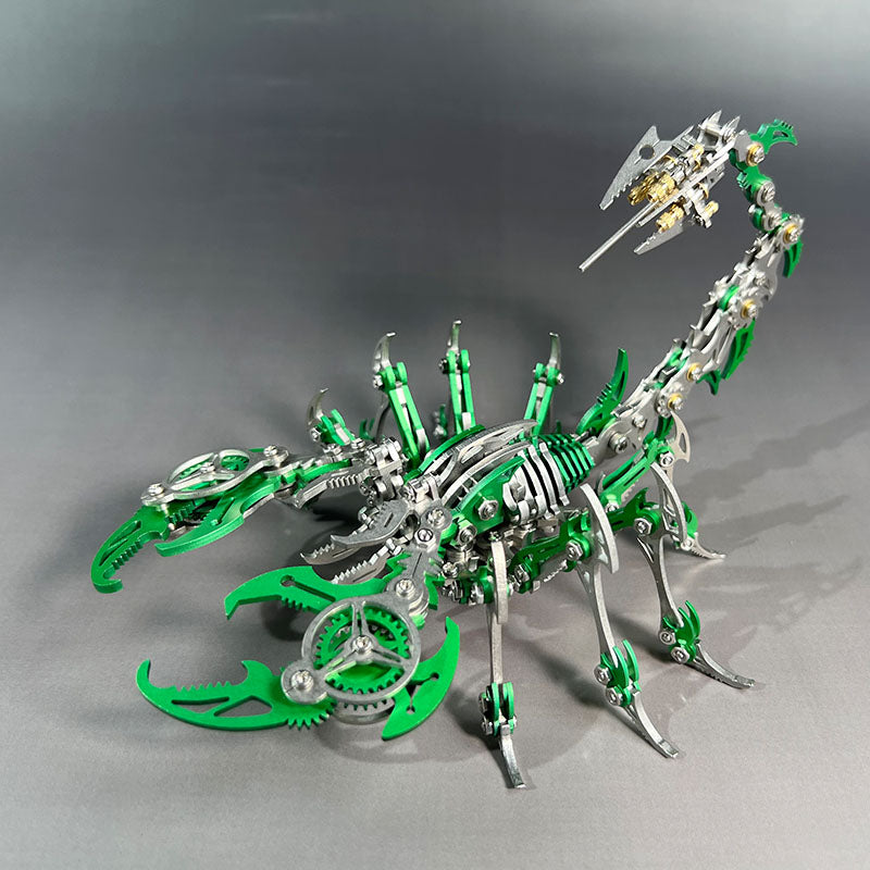 3D Mechanical scorpion Stainless Steel Assembly Kit