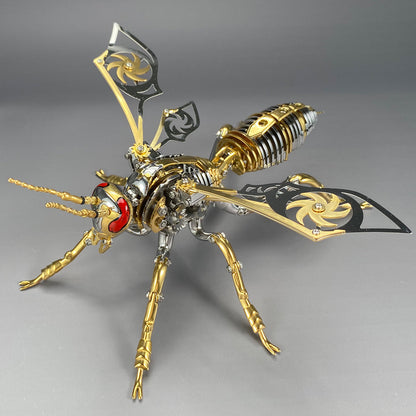 【Flash sale】3D Mechanical Wasp Stainless Steel Assembly Kit（Ship from USA,AU,）3-5days delivery.