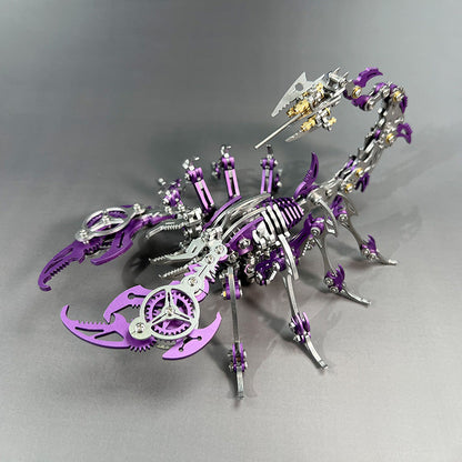 3D Mechanical scorpion Stainless Steel Assembly Kit