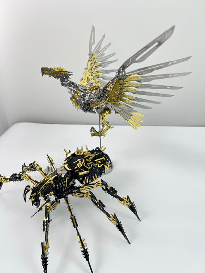Fccgear 3D metal  Mechanical Skeleton Spider Model Kit