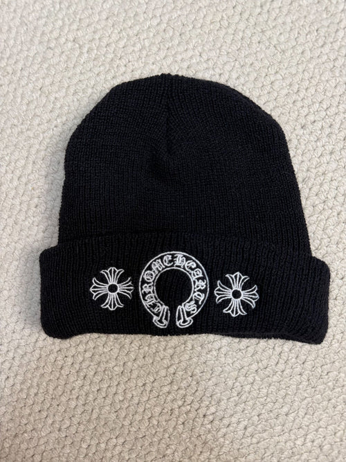 Chrome Hearts Horseshoe Embroidery Beanie