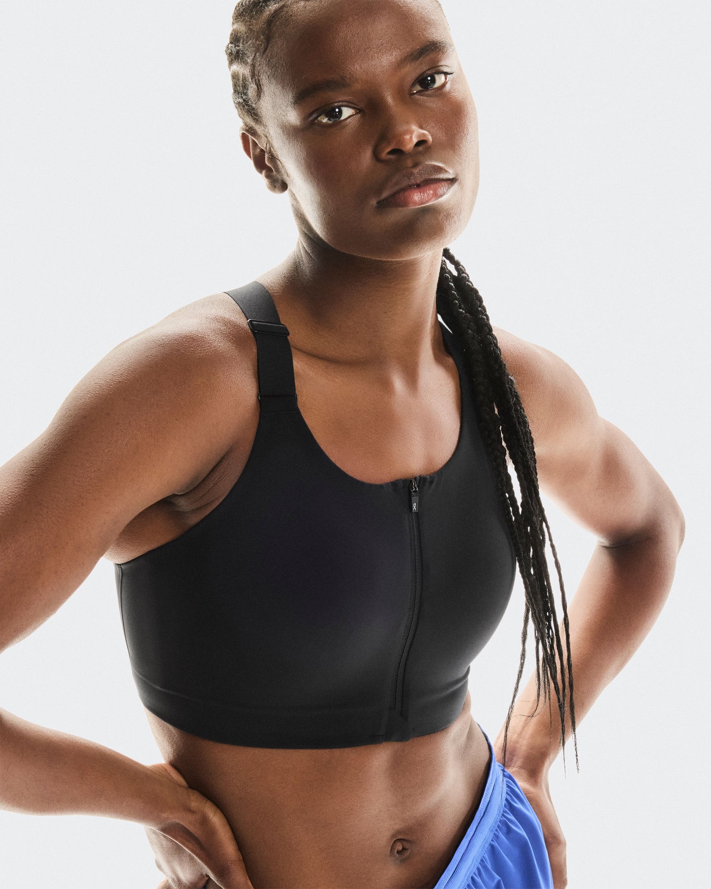 Endurance Bra Zip Black