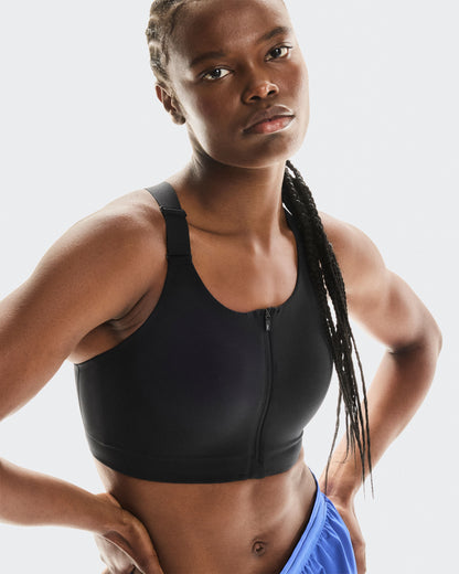 Endurance Bra Zip Black