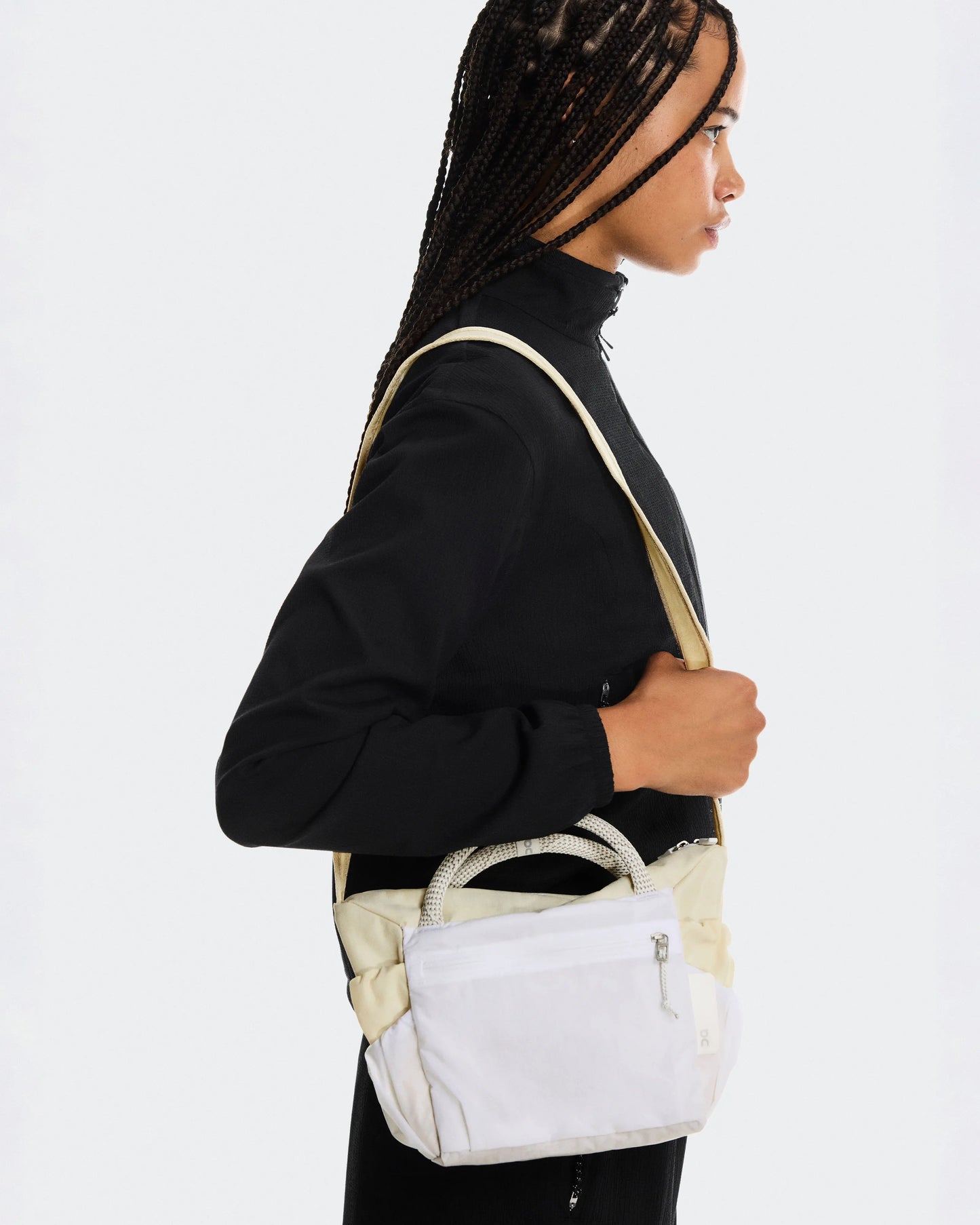 Track Pack Mini Elite Cream|White