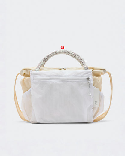Track Pack Mini Elite Cream|White