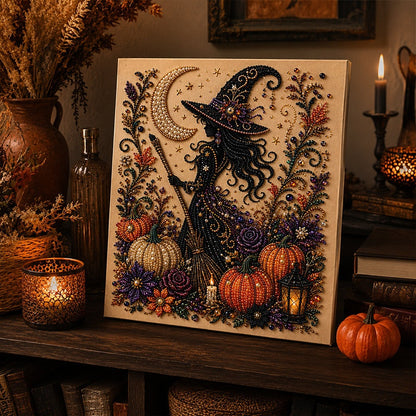 Halloween Pearl Art DIY Kit Turn Tiny Pearls into Spooky-Cute Magic