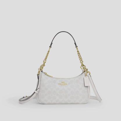 Teri Shoulder Bag In Signature Canvas