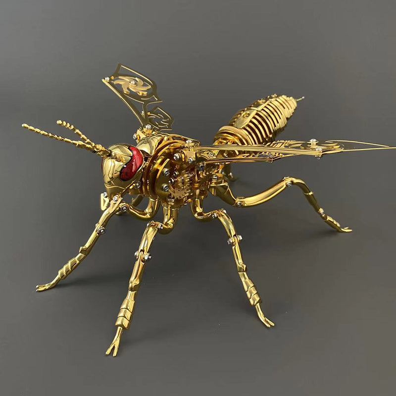 【Flash sale】3D Mechanical Wasp Stainless Steel Assembly Kit（Ship from USA,AU,）3-5days delivery.