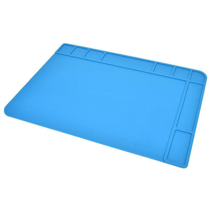 Heat-resistant silicone mat model assembly workstation 480x340mm