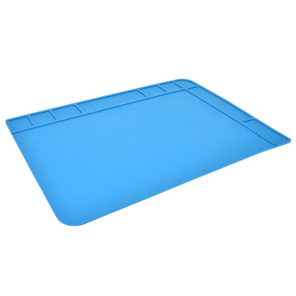 Heat-resistant silicone mat model assembly workstation 480x340mm